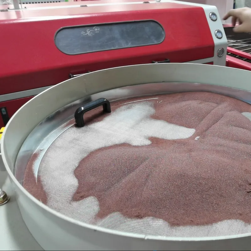 HUALONG stone machinery Water jet Abrasive pneumatic Vibrating Screen garnet purifying System for waterjet cutting machine