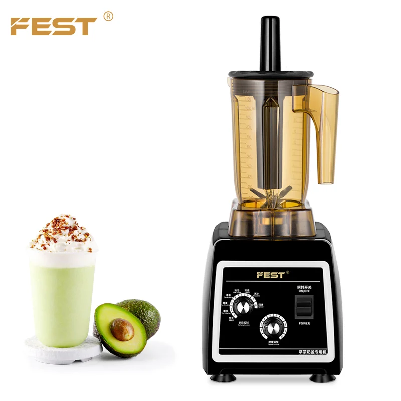 FEST High Speed Ten Speed Blender Mixer Juicer Processor Industrial Smoothies Maker Blender Commercial Foods Mixer Blender