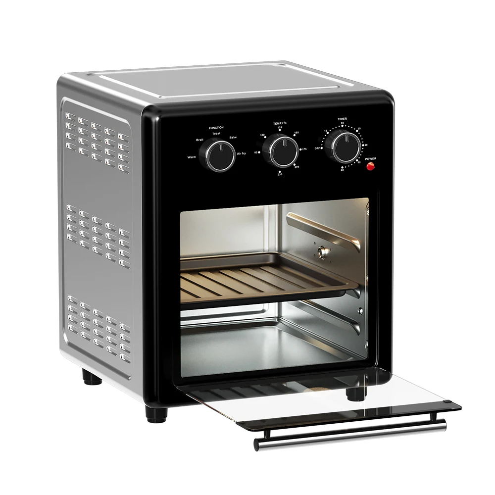 Brand New Guangzhou Electric Mini Oven Bakeware Cake and Chicken Rotisserie Air Frying Oven by Electronic Air Fryer Oven