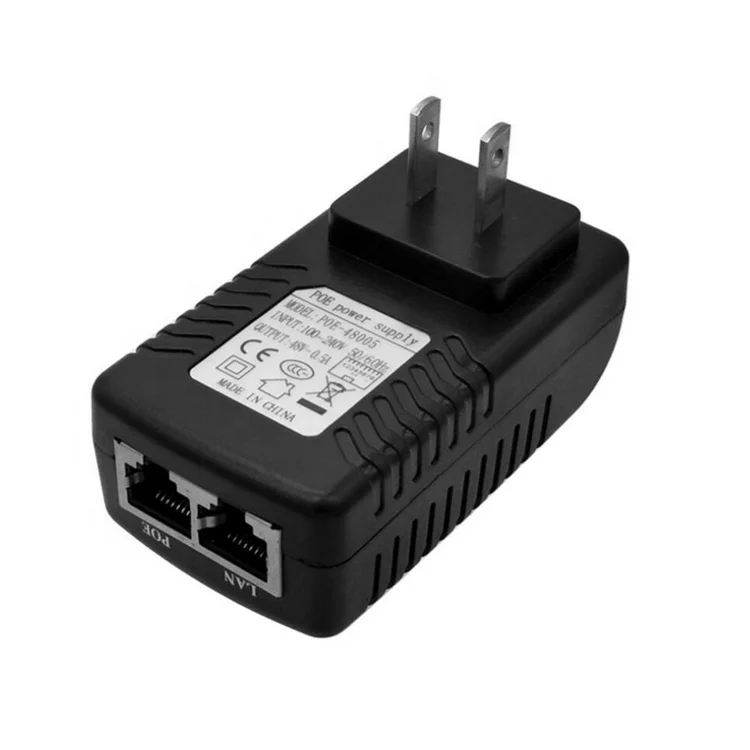 Источник питания 48 в А, японская вилка, инжектор питания poe Южной Америки