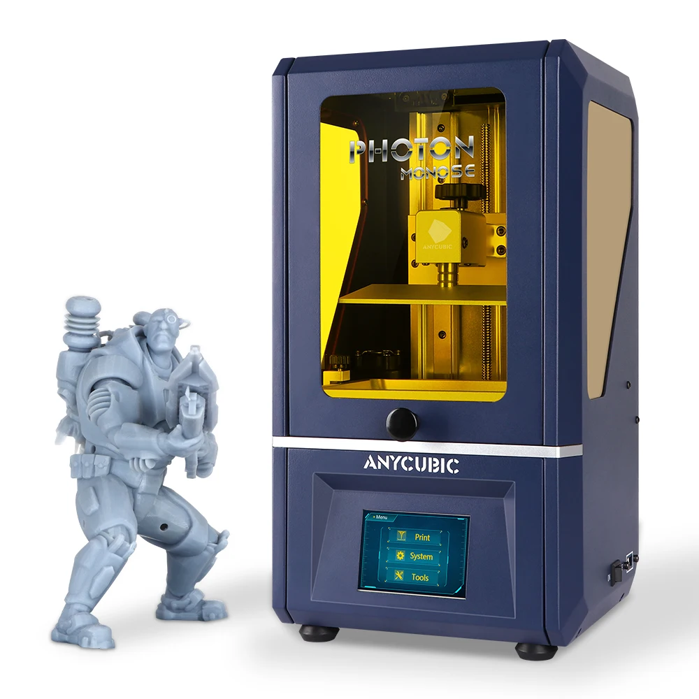 ANYCUBIC mini size digital assemble fdm uv resin 3d printer for dental