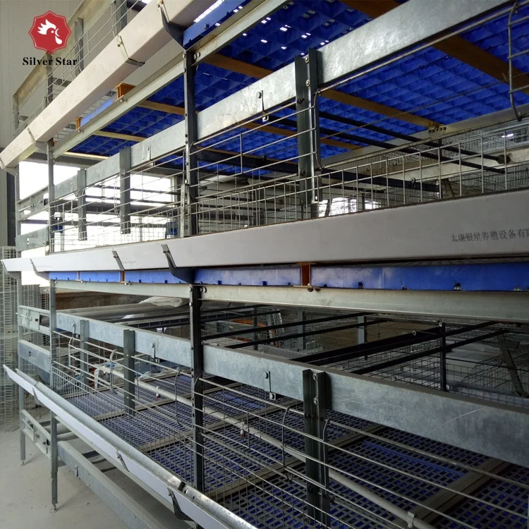 Chicken cage vertical H type broiler house / poultry battery cage / automatic poultry farm equipments for sales in Philippines