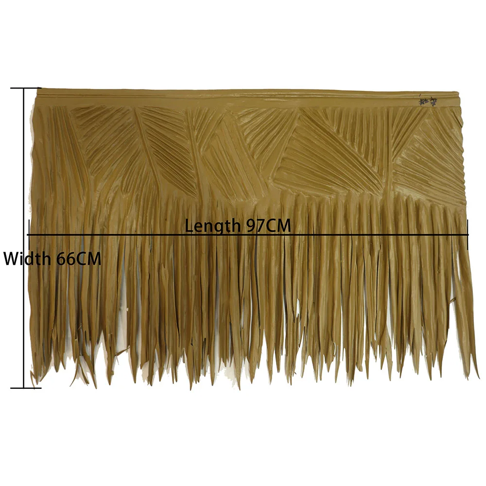 Foundry artificial thatch plastic synthetic roofing thatch