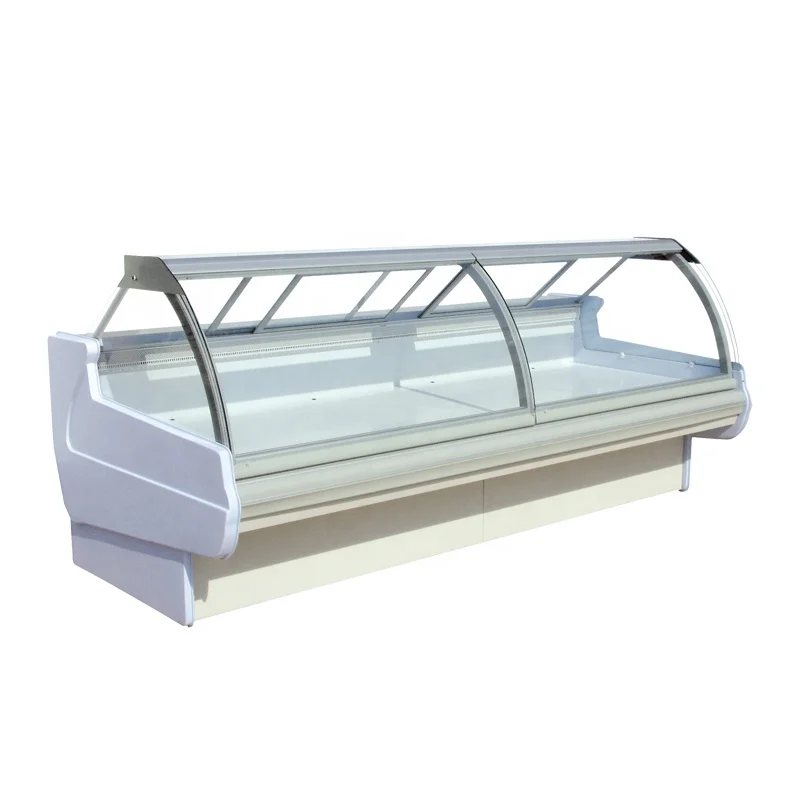 Supermarket Commercial Fridge Meat And Fish Display Deli Fridge Supermarket Meat Chiller Refrigeration Equipment Deli Case