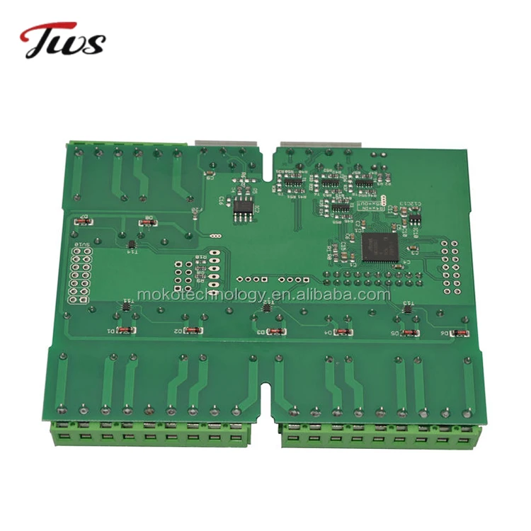 Protocol Pcba Lock Board with Usb Serial Port Ethernet Port Module One Stop Circuit Board Pcba Service Embedded Hdi Pcb