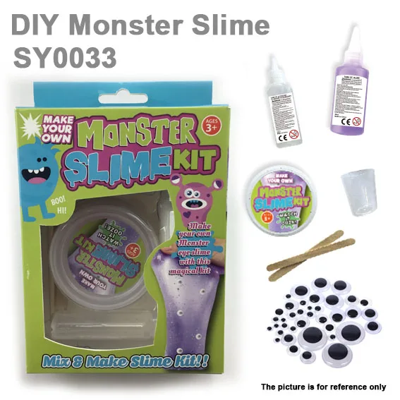 Amazing Slime Toys Children Diy Monster Slime Hand On Kit Educational Make Your Own Slime