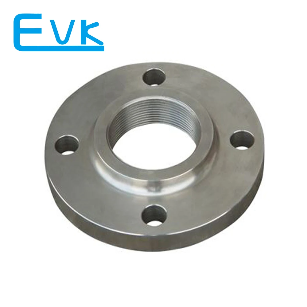 Carbon Steel ASTM A105 EN1092 Galvanized Pipe Thread Flat Flange