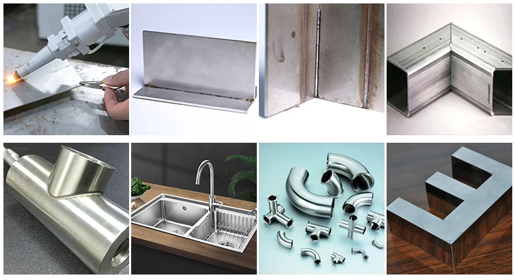 Laser hand held fiber laser welding machine for stainless steel weld laser metal 1000W 1500W