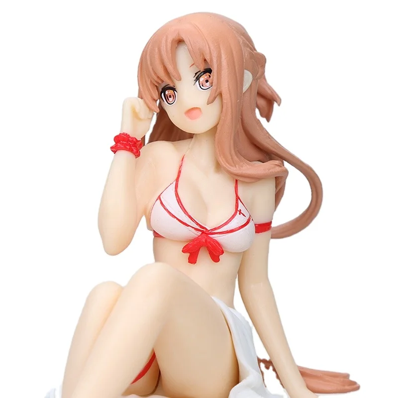 manufacturer supply anime action figure toys 14cm Sword Art Online Figure SAO YUI Super Sonico Figure Fate Grand Order