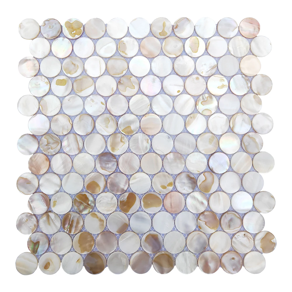 Мозаичная мозаика azulejos de mosaic, круглая квадратная Мозаика из натурального перламутра