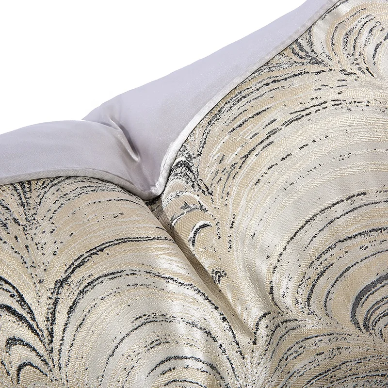 Modern Grey Jacquard Cushion Cover 50x50 High Quality Decor Sofa Pillow Cover Decorative Pillowcase Cushion Covers