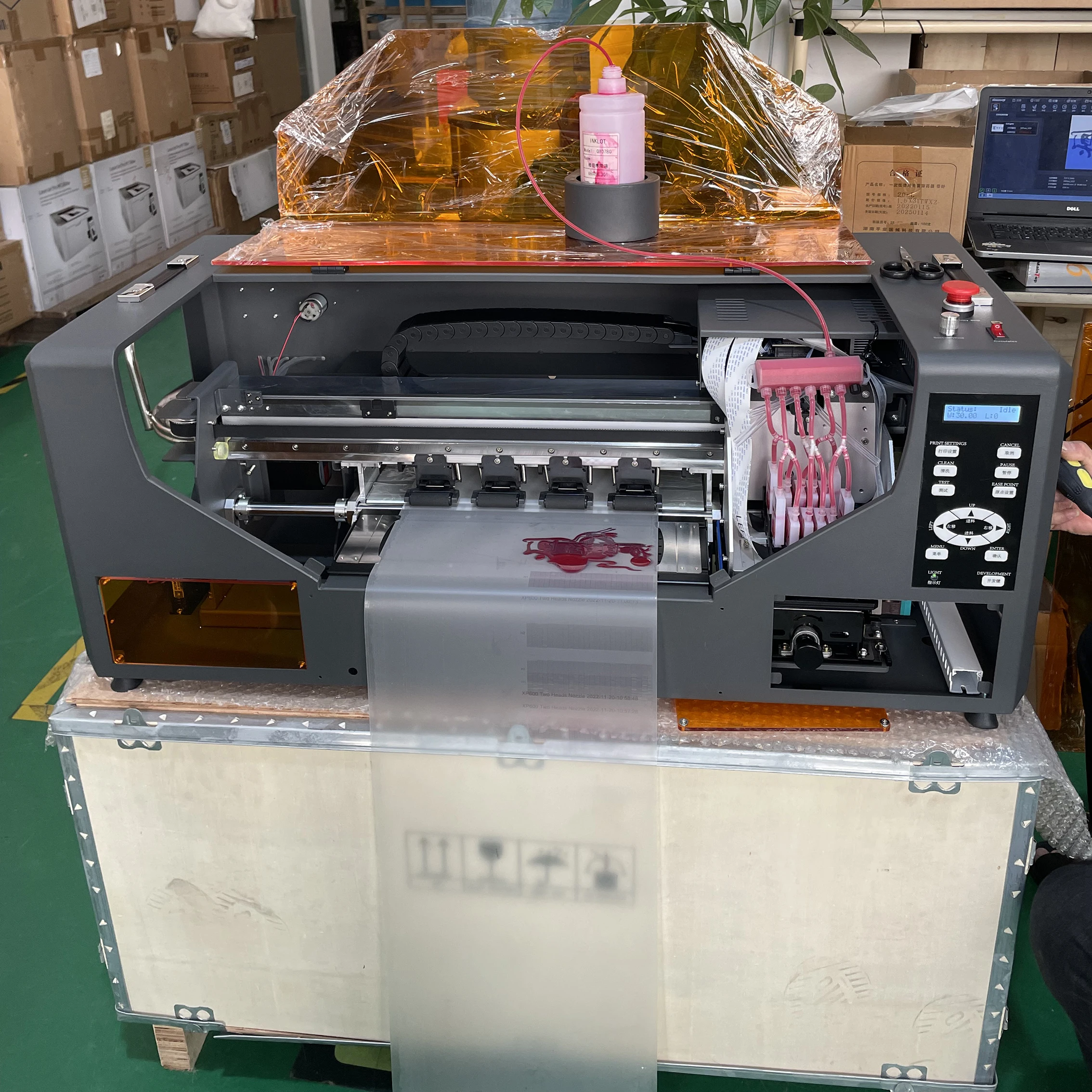 Wholesale A3 Atransfer Printer Spare Parts XP600 TX800 Ink Damper Other Printer Supplies Inkjet Film Pigment Ink 0.5 3-5 Days