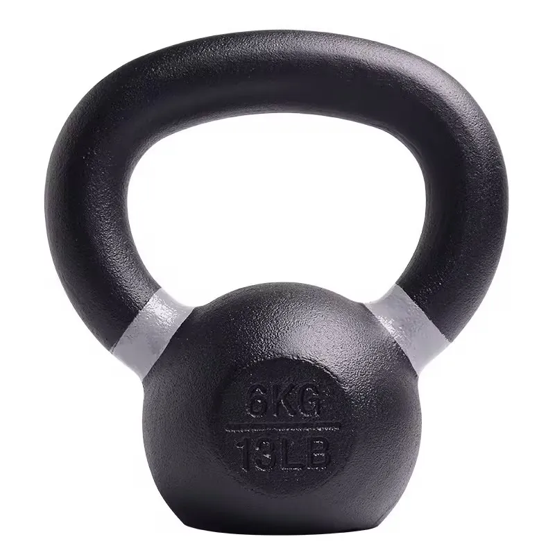 NQ SPORTS Powder Competition Coated Cast Iron Kettlebell Stock Training Fitness Gym Strength Competition Kettlebells Cast Iron