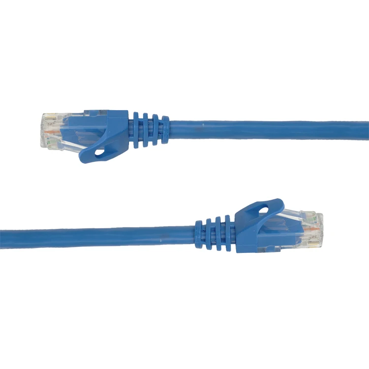 Cost-Effective RJ45 Patch Cord Cat6a UTP Cable Stranded CCA LiteLAN Jumper Cable