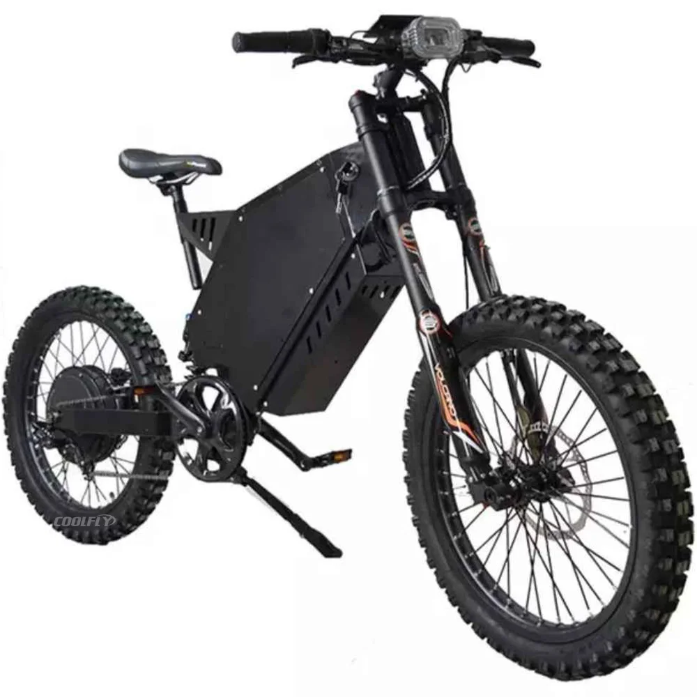 Новинка Лидер продаж электрический велосипед enduro с полной подвеской 72 в 5000 Вт для горного велосипеда системой «Кража» скорость 100 км/ч