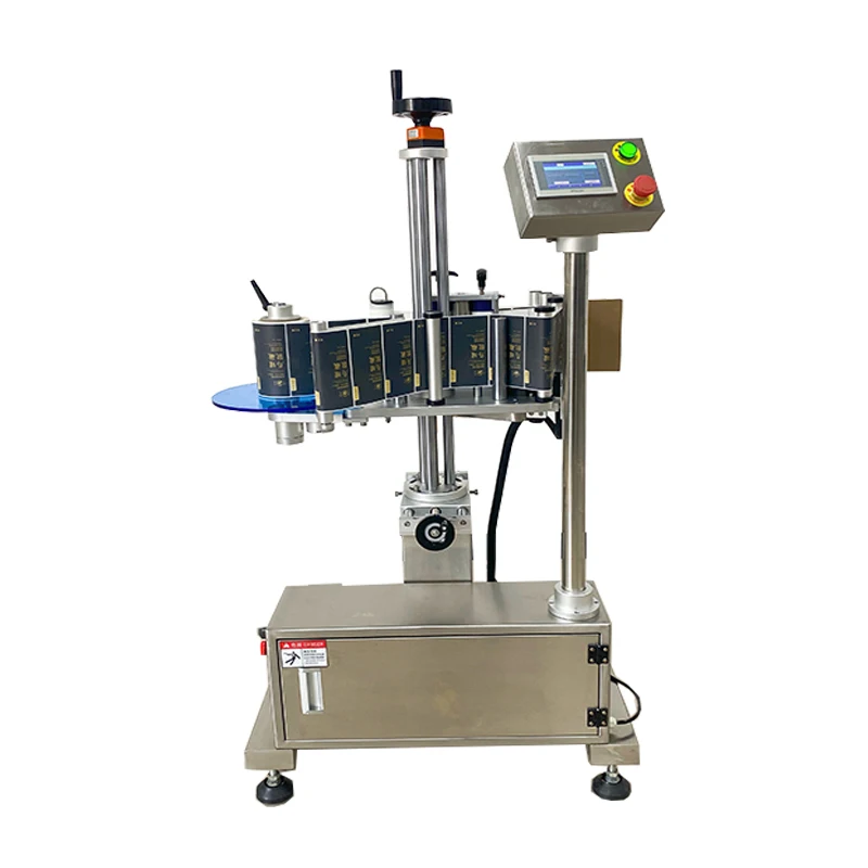 High quality automatic assembly line labeling head etiquetadora for box side labeling machine