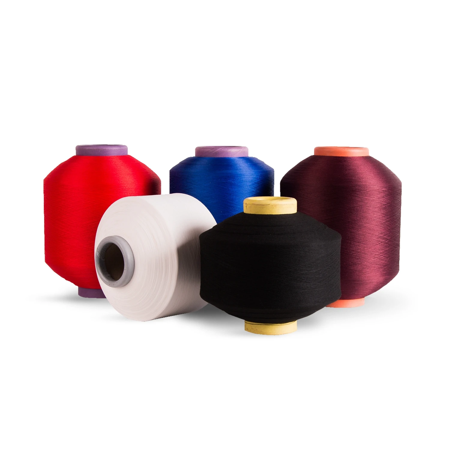 dope dyed high stretch recycled 100% polyester DTY yarn recycled polyester yarn for knitting