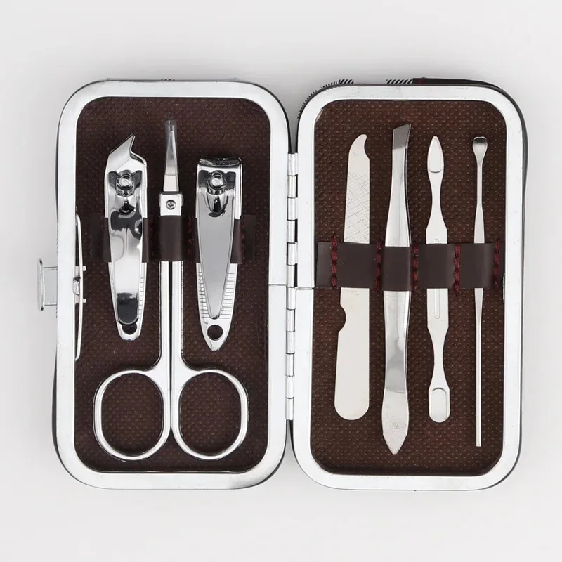 Promotional Products Manicure Set Gift Low Price Manicure Nail Tools Set For Women Pack of 6
