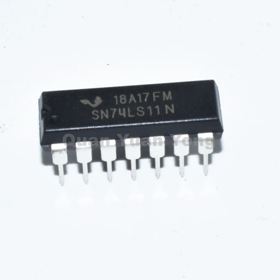 New Original SN74LS11 chip TTL 3 input terminal 3 and gate DIP14 integrated chip 74LS11N SN74LS11N BOM supplier