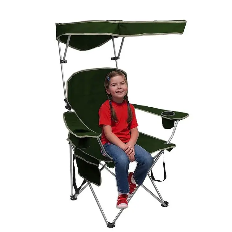 OEM Silla De Playa портативный солнцезащитный козырек Дешевое складное кресло для кемпинга с навесом пляжное кресло с тенью