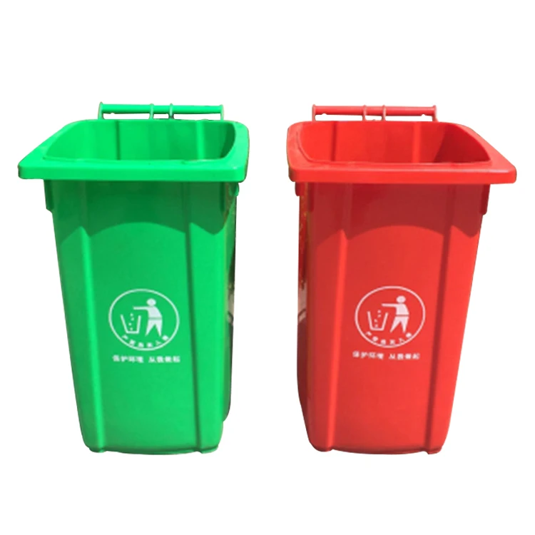 Factory sale durable 240 litre plastic dustbin container for outdoor garbage