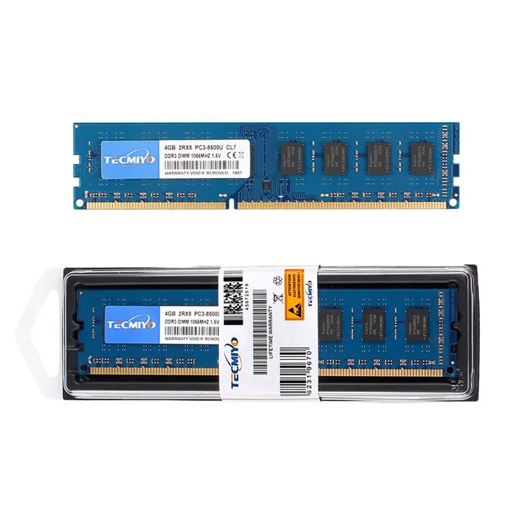 Высокопроизводительная Компьютерная память TECMIYO 2 ГБ 4 8 DDR3 DDR4 1600 МГц 1333 настольная