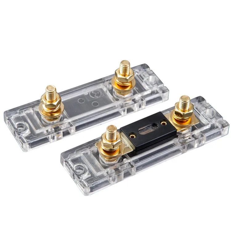 
Transparent cover waterproof car plug fuse seat Large Fork-bolt Automotive Fuse with Base 