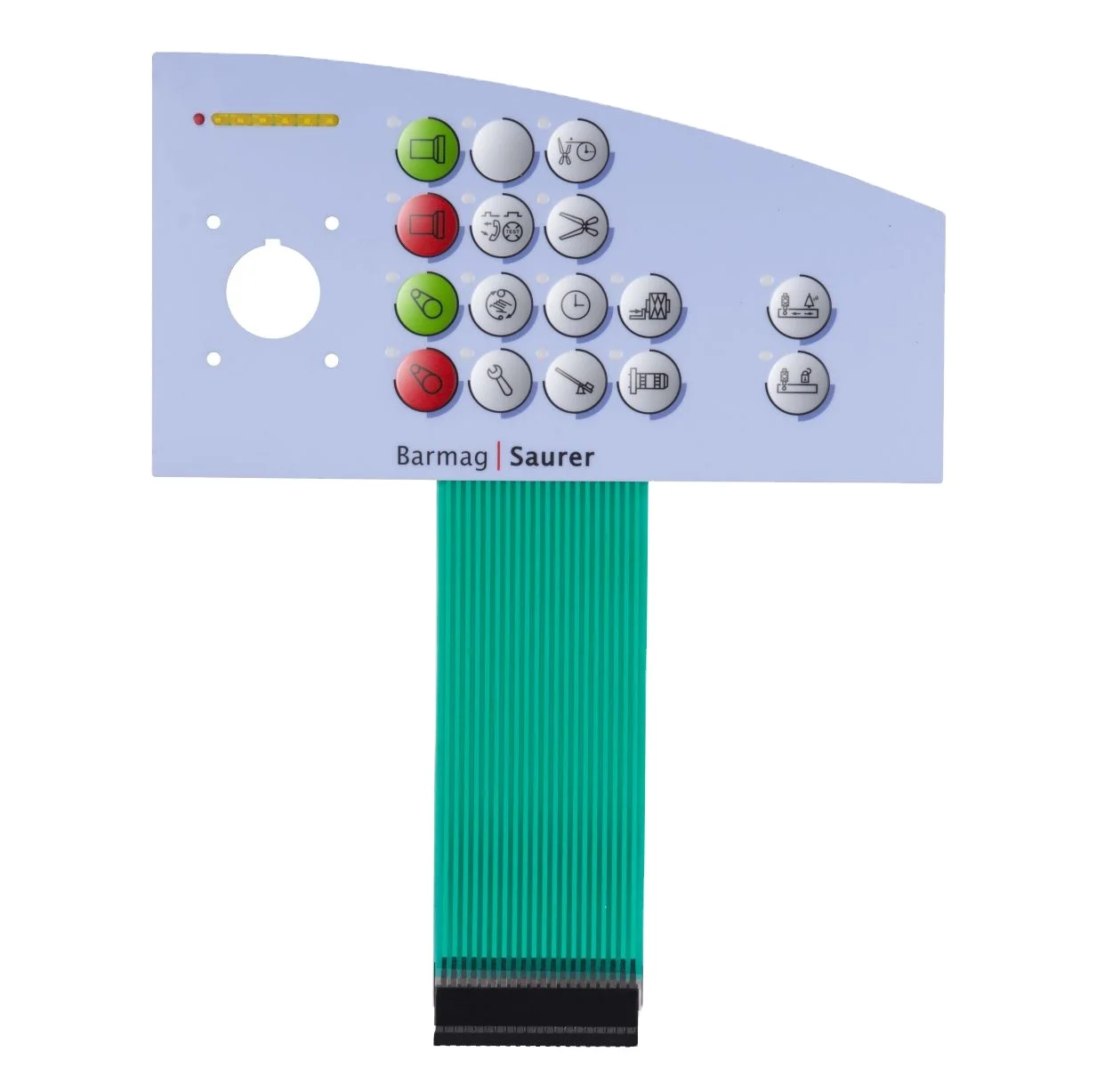 The Switch Of Toughened Plastic Mold Membrane Switches Keypad Keyboard Panel