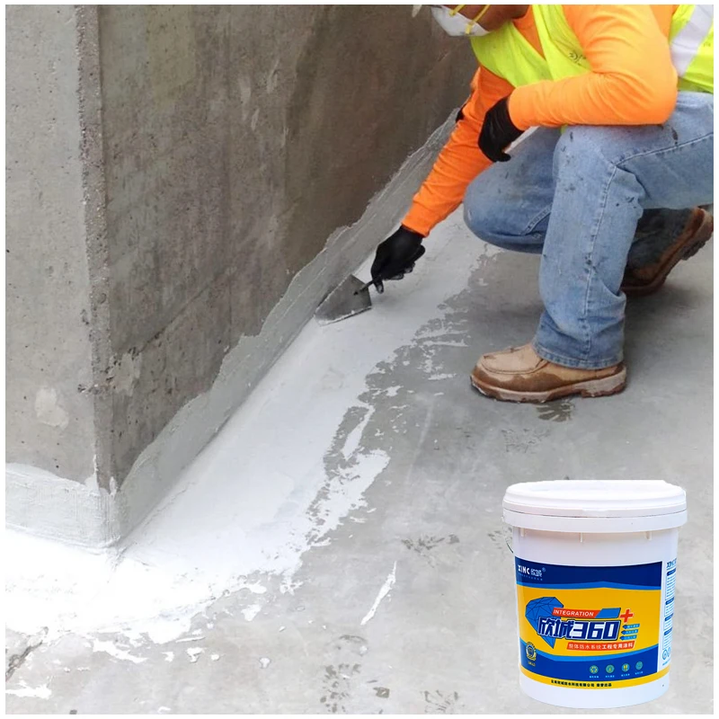 XINC JG360+ CCCW Quick joint filling penetrant crystalline waterproof coating for concrete roof