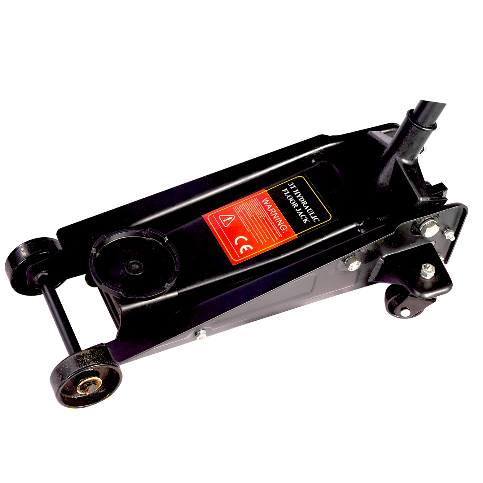 CE Standard ISO BSCI Certification GS 3 TON Low Profile Hydraulic Garage Car Trolley Double Pump Horizontal Mini Floor Jack