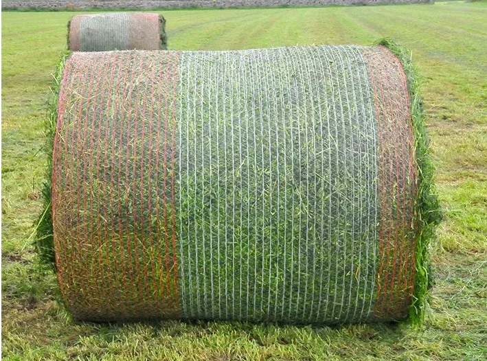HDPE Высококачественная лошадиная кормовая круглая сетка в рулонах сеть для упаковки сена сельского хозяйства