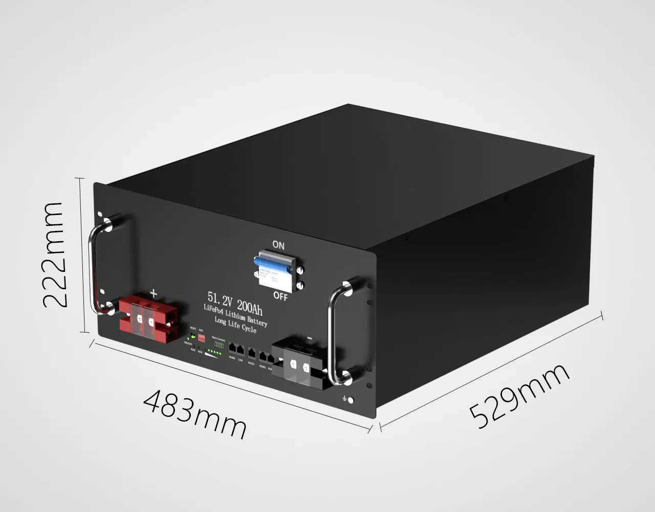 Аккумулятор ZTGF 48 В, 100 А/ч, 200 А · ч, LiFePO4