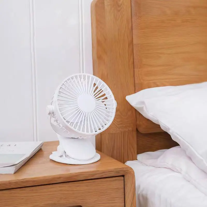 5V Desk Clip on Portable Small Fans 3 En 1 Ventiladores Recargables Portatil Usb Cooling Electric Mini Table Fan