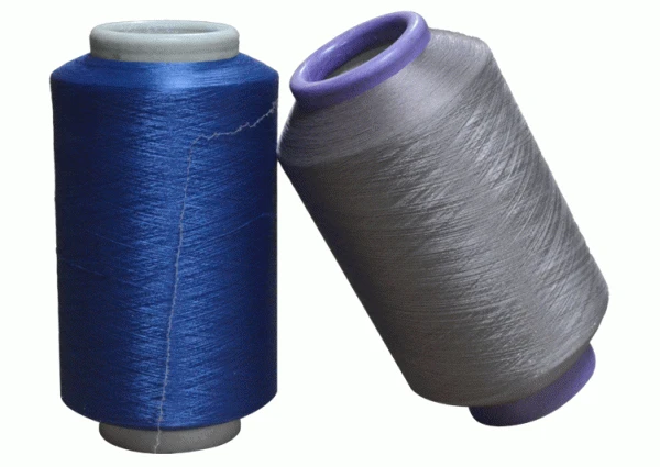 Shuyuan 100% Polyester DTY Filament 150/144d High Strength Dope Dyed Spun Twisted Yarn for Embroidery Sewing Weaving Style FDY
