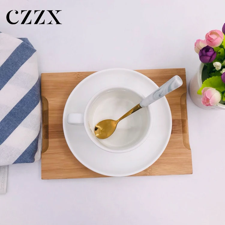 factory direct macaron color matt glazed ins style  ceramic coffee cup saucer set