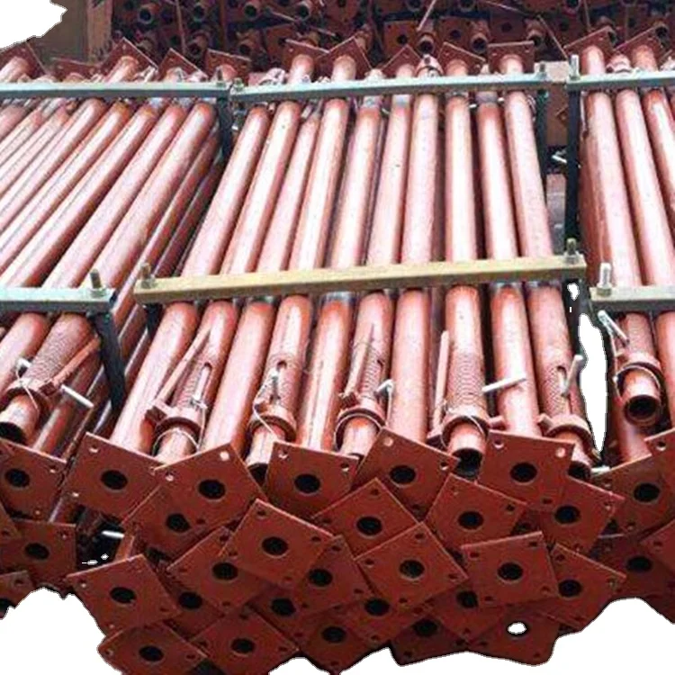 10 Factory Ranpu High strength Adjustable  shuttering jacks Steel  Prop For Building Construction
