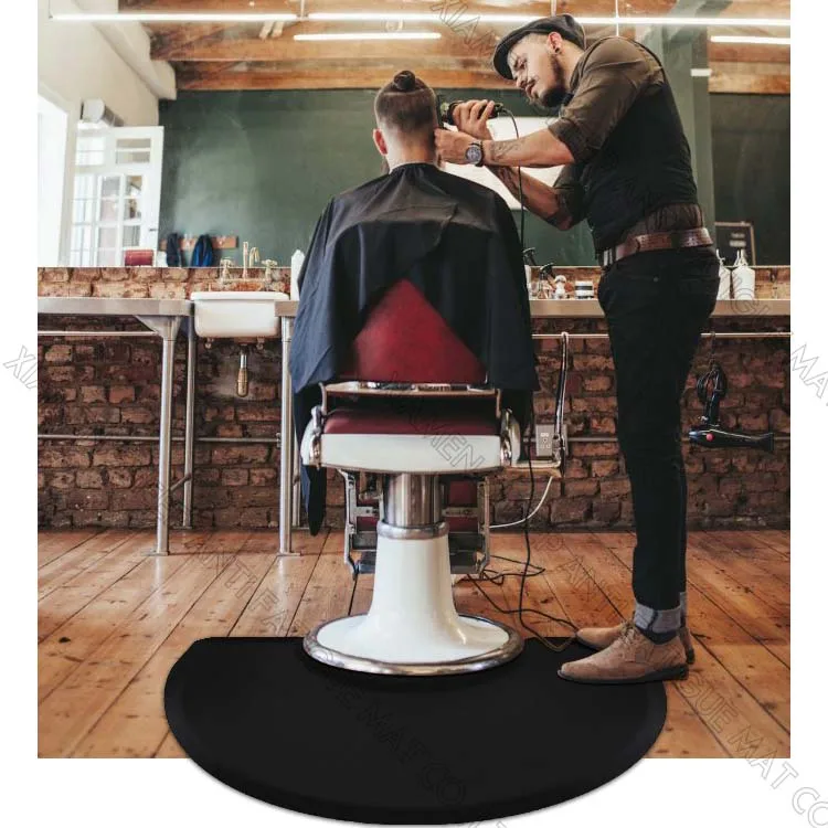 Sheepmats Barber_chair_mat Anti Fatigue Barbershop Barber Shop Bar Chair Mat For Barber Station Floor