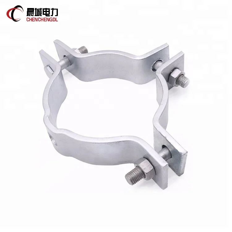 Factory supply Hot-dip galvanized Iron Clamps Hold Hoop beam clamp/hold hoop Steel Clamp