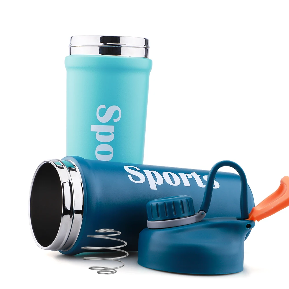 Термос вакуумный с двойными стенками, термос из нержавеющей стали для спорта, 2020