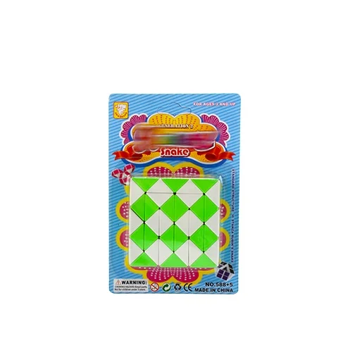 Fidget toy Diy Magic Ruler 24 Block  Puzzle Toy Shaped Folding Magic Snake Ruler Children Square Cube puzzle toys