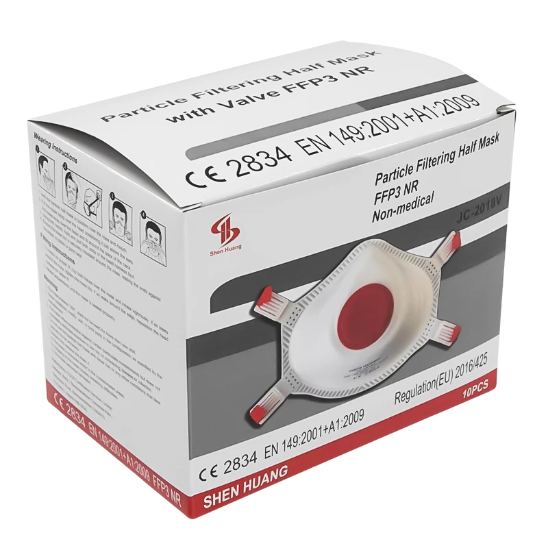 
CE 2834 High Quality 4 layer Filter Disposable Protective mascarillas FFP3 Mask Earloop Type FFP3mask 