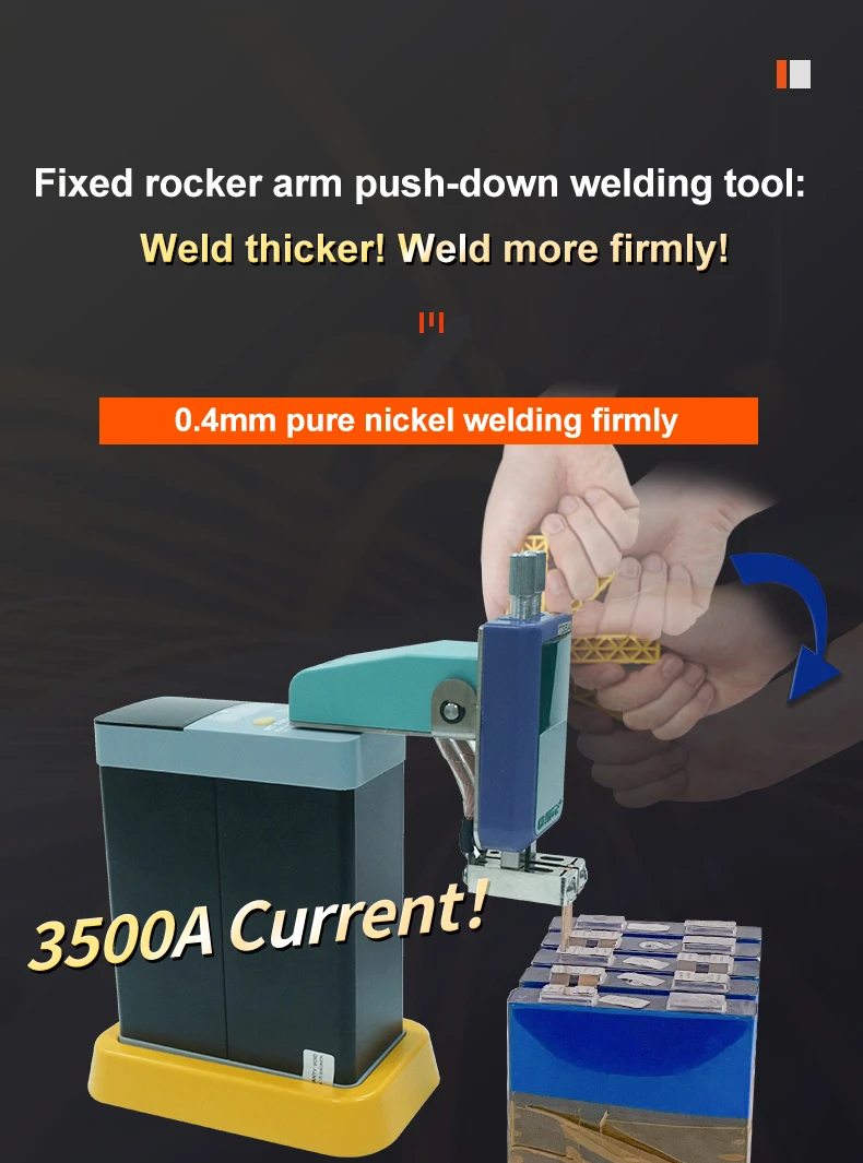 HeltecBMS High Power spot welding machine /Portable Spot Welding batteries/welding Point 19.8KW DIY Spot welder