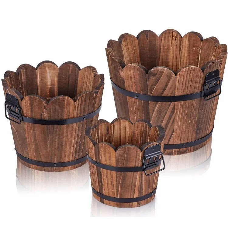 Простой Элегантный шикарный стеллаж для хранения виски винный бочонок деревянный пол