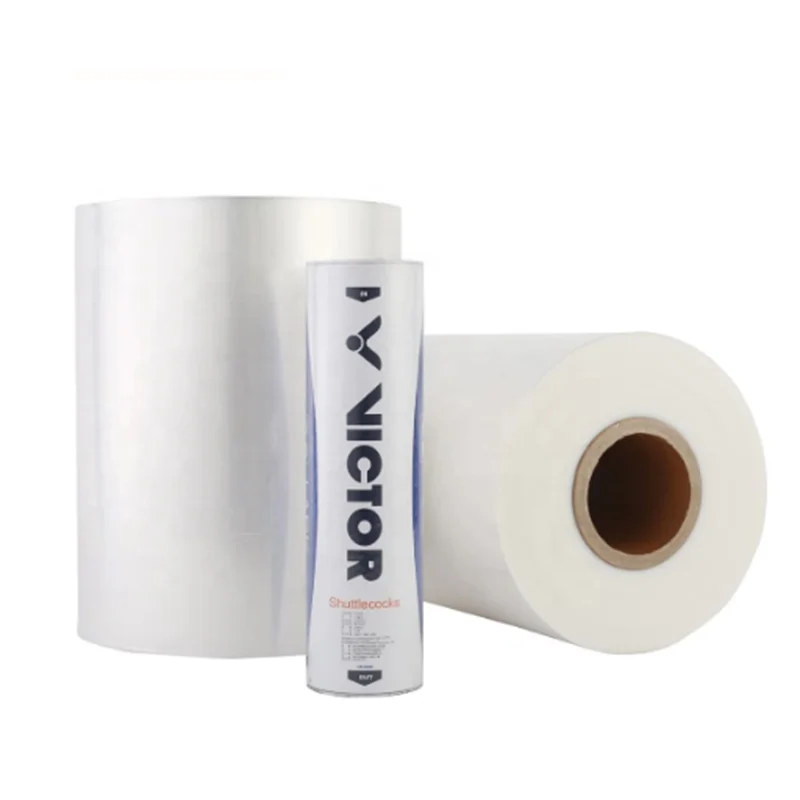 Single wound cross-linked pof heat shrink plastic film roll