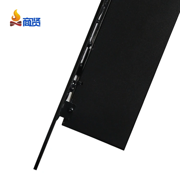 Современный Индивидуальный Светодиодный домашний настенный Электрический камин с дистанционным управлением