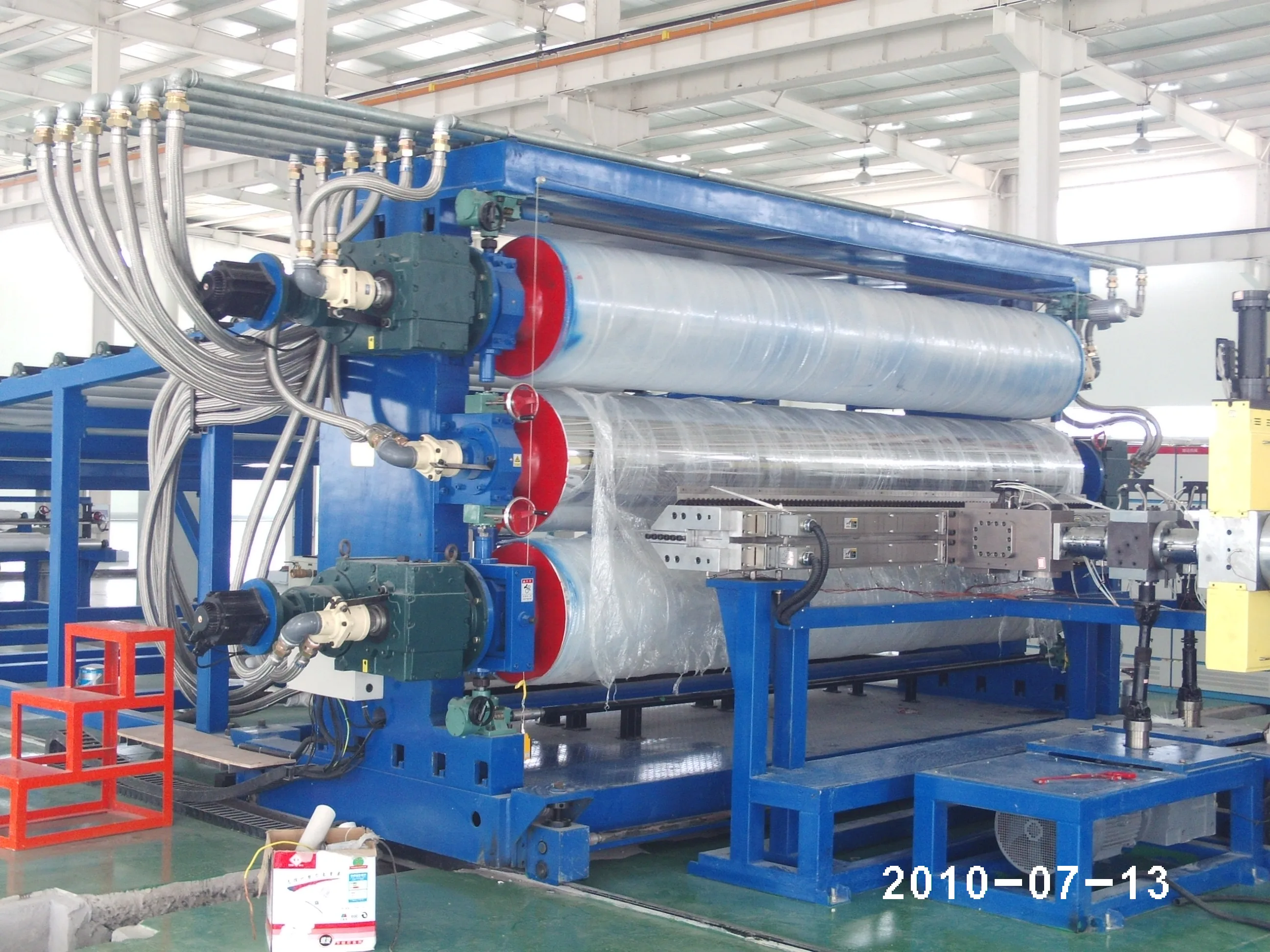 PVC/PP/PE polymer polypropylene Waterproof Membrane Extrusion Line/production line