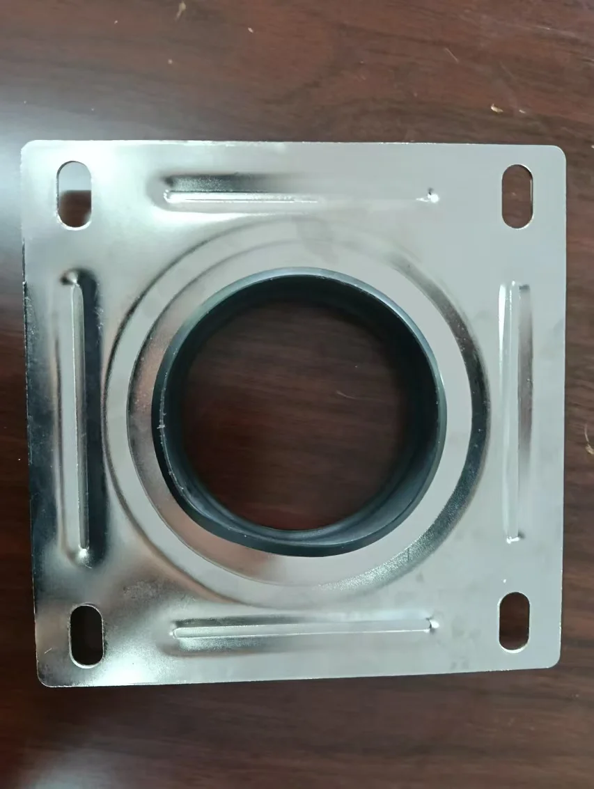 Square Steel Galvanized Truck Trailer Body Parts Floor Tie down Anchor Lashing D Ring with Recessed Pan Fitting