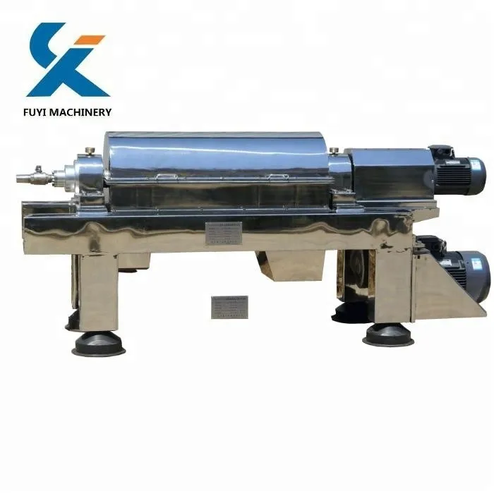 best quality decanter centrifuge for olive oil production with disc centrifuge