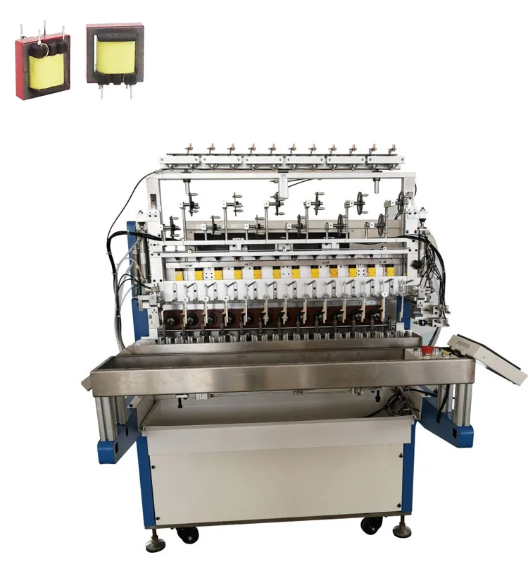 
high frequency transformer equipment semi-automated winding machine for ee13. 