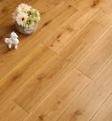 Напольное покрытие из натуральной промасленной древесины дуба шириной 6 дюймов